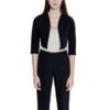 Black Polyester Sweater
