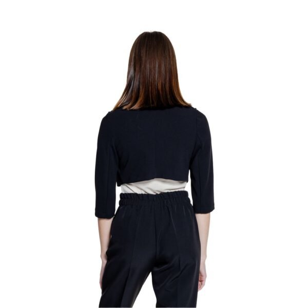 Black Polyester Sweater