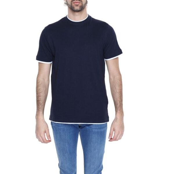 4776237.jpeg Blue Cotton T-Shirt