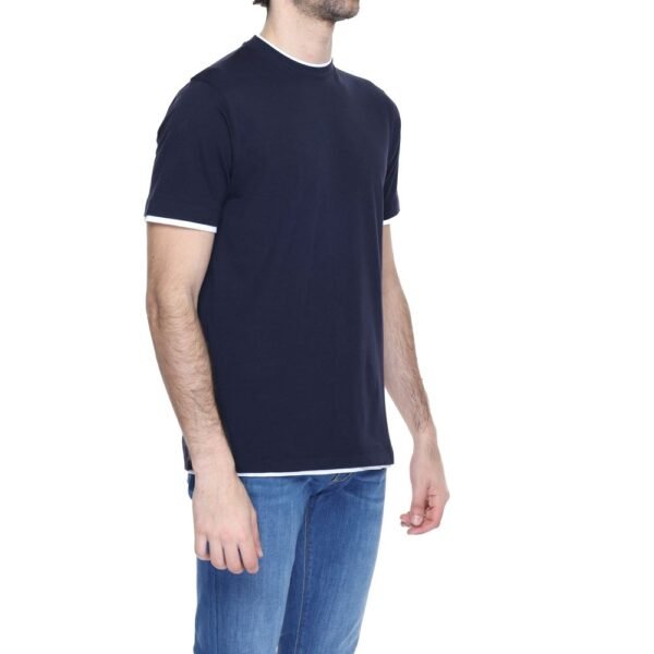 4776244.jpeg Blue Cotton T-Shirt