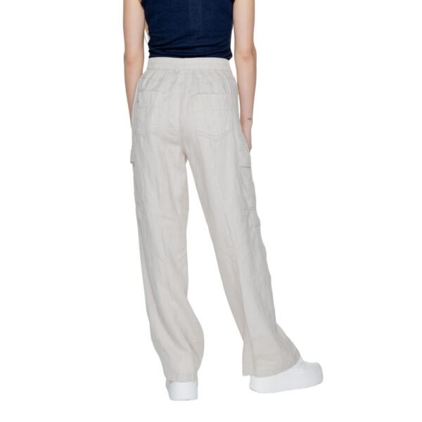 4778995.jpeg Beige Linen Jeans & Pant