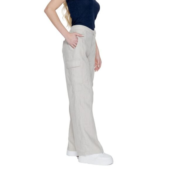 4778998.jpeg Beige Linen Jeans & Pant