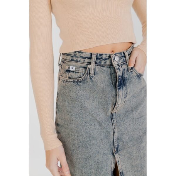 4780844.jpeg Blue Cotton Skirt