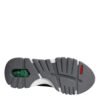 Black Leather Neoprene Chunky Low Top Sneakers Squalo Shoes