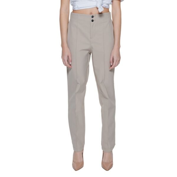 4784329.jpeg Beige Polyamide Jeans & Pant