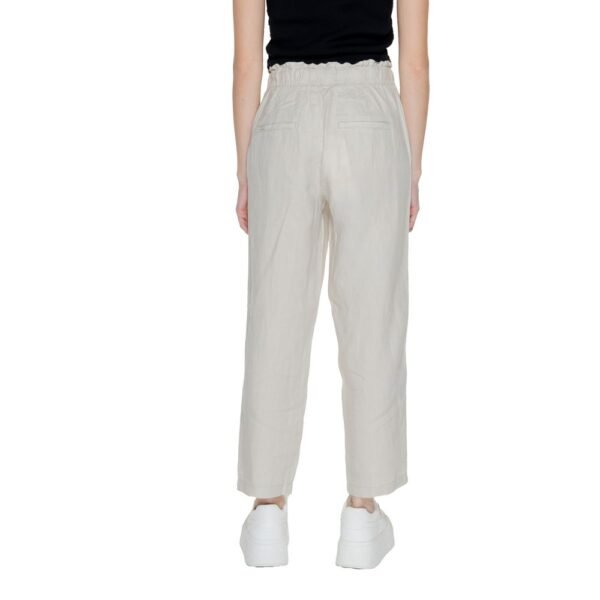 4784469.jpeg Beige Linen Jeans & Pant