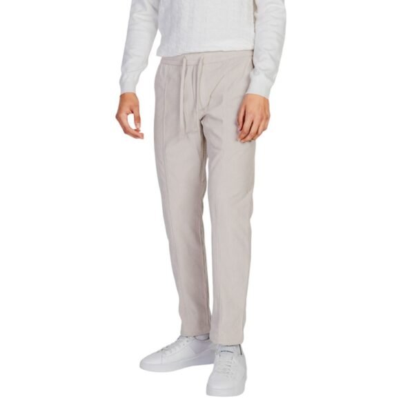 4784779.jpeg Beige Polyester Jeans & Pant