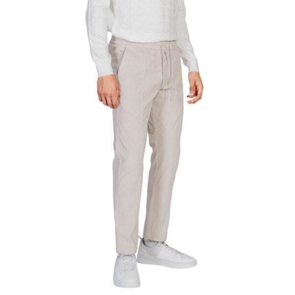 4784781.jpeg Beige Polyester Jeans & Pant