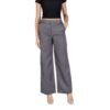 Gray Polyester Pant