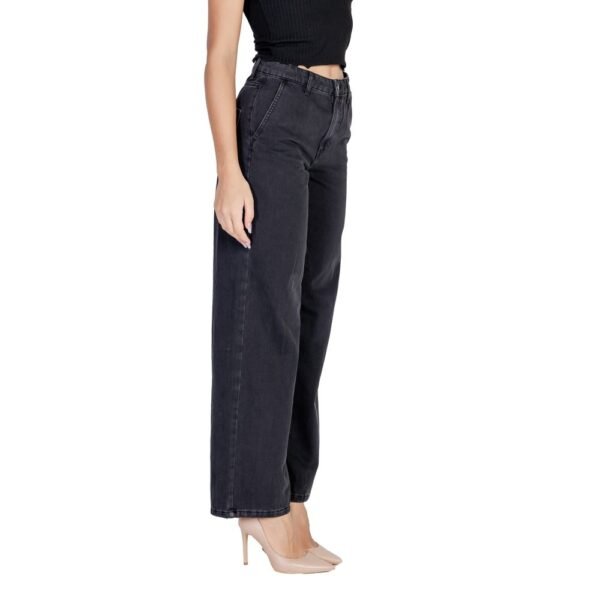 4784978.jpeg Black Cotton Jeans & Pant