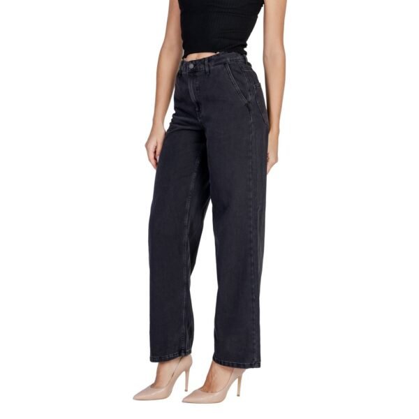 4784983.jpeg Black Cotton Jeans & Pant