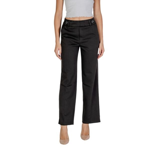 4785458.jpeg Black Polyester Jeans & Pant