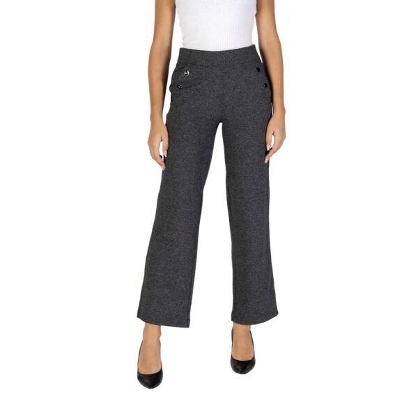 4785512.jpeg Black Polyester Jeans & Pant