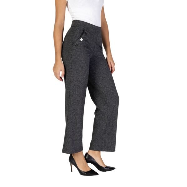 4785522.jpeg Black Polyester Jeans & Pant