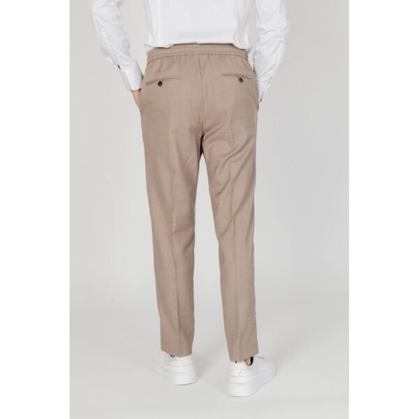 4786099.jpeg Beige Polyester Pant