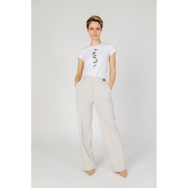 4786174.jpeg Beige Polyester Jeans & Pant