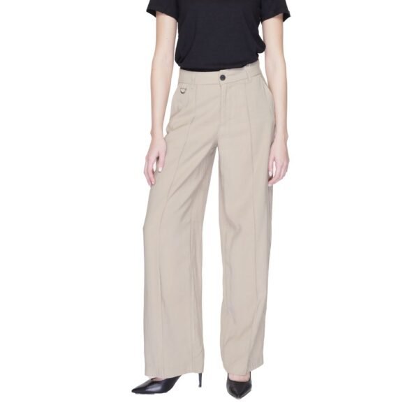 4786193.jpeg Beige Viscose Jeans & Pant