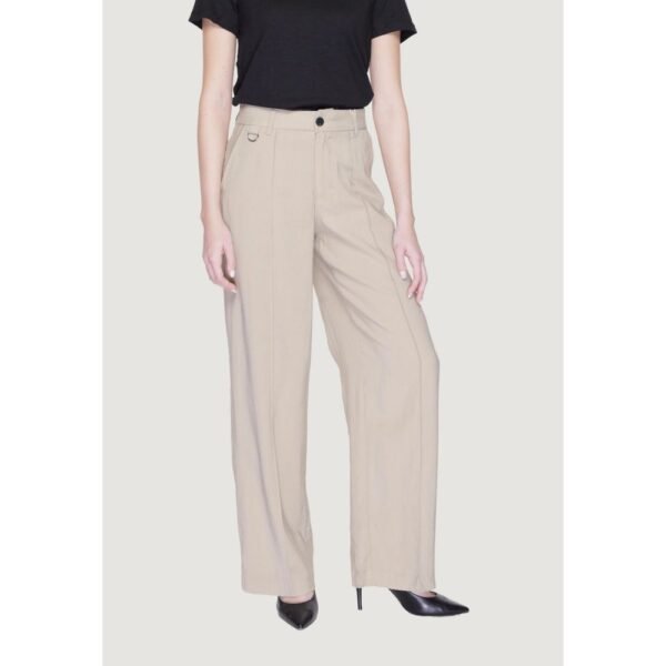 4786202.jpeg Beige Viscose Jeans & Pant