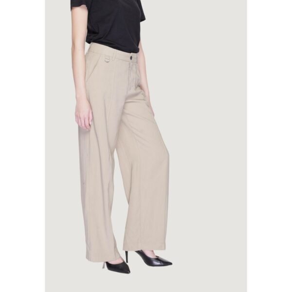 4786206.jpeg Beige Viscose Jeans & Pant