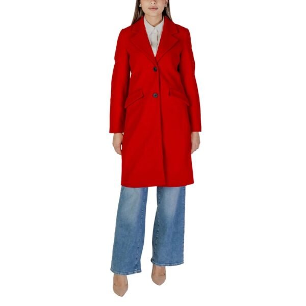 4804999.jpeg Red Polyester Jackets & Coat