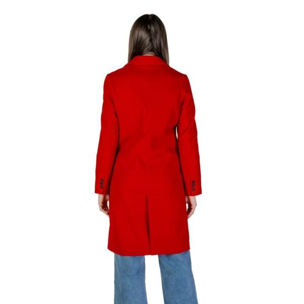 4805001.jpeg Red Polyester Jackets & Coat