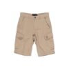 Beige Cotton Bermuda