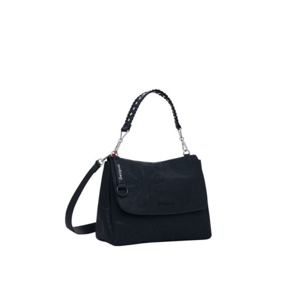 5393764.jpeg Black Polyethylene Handbag