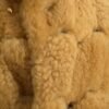 Yellow Wool Long Teddy Coat Jacket
