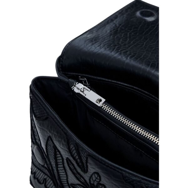 5447748.jpeg Black Polyethylene Handbag