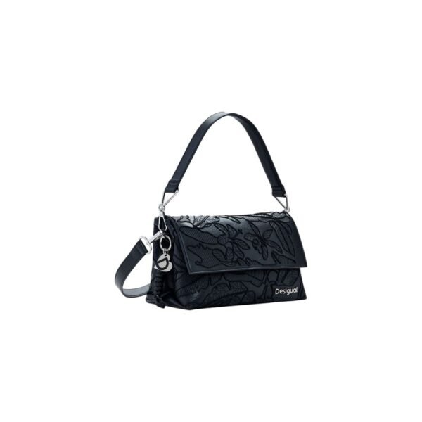 5447757.jpeg Black Polyethylene Handbag