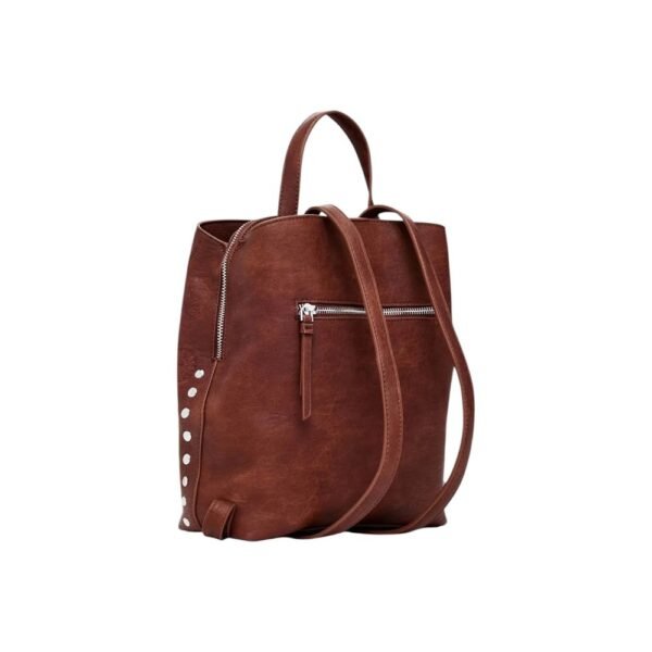 5703420-1.jpeg Brown Polyethylene Backpack