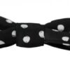 5932294-1.jpeg Black Polka Dots Adjustable Neck Bow Tie