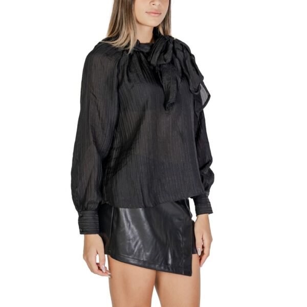 6130231.jpeg Black Polyester Shirt