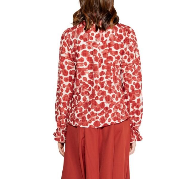6130277.jpeg Red Polyester Shirt
