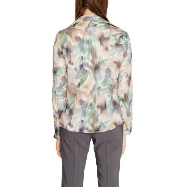 6130340.jpeg Green Polyester Shirt