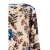 Blue Polyester Blouse