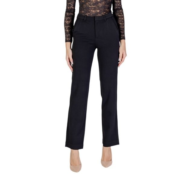 6152327.jpeg Black Recycled Polyester Jeans & Pant