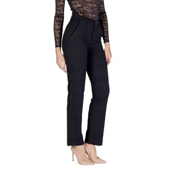 6152329.jpeg Black Recycled Polyester Jeans & Pant
