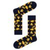 Black Cotton Sock