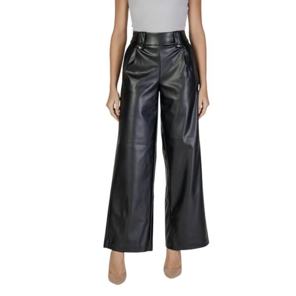 6157749.jpeg Black Polyester Jeans & Pant