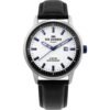 Black Leather Watch