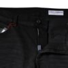 Black Cotton Logo Plaque Regular Denim Jeans