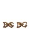 Gold Tone 925 Sterling Silver DG Logo Cufflink