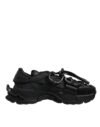 Black Low Top Space Lace Up Sneakers Shoes