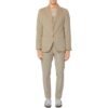 Beige Cotton Suit