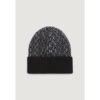 Black Alpaca Leather Caps Baseball Hat