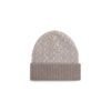 Beige Alpaca Leather Caps Baseball Hat
