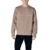 Beige Cotton Sweatshirt
