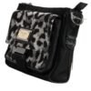 Multicolor Leopard Jacquard Crossbody Bag