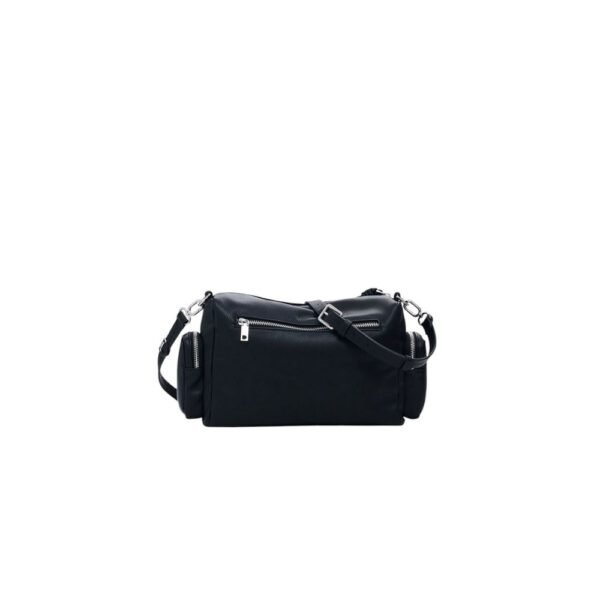 6314477.jpeg Black Polyethylene Handbag